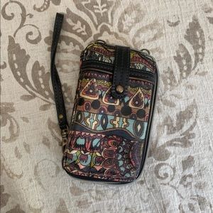sakroots wristlet smartphone holder